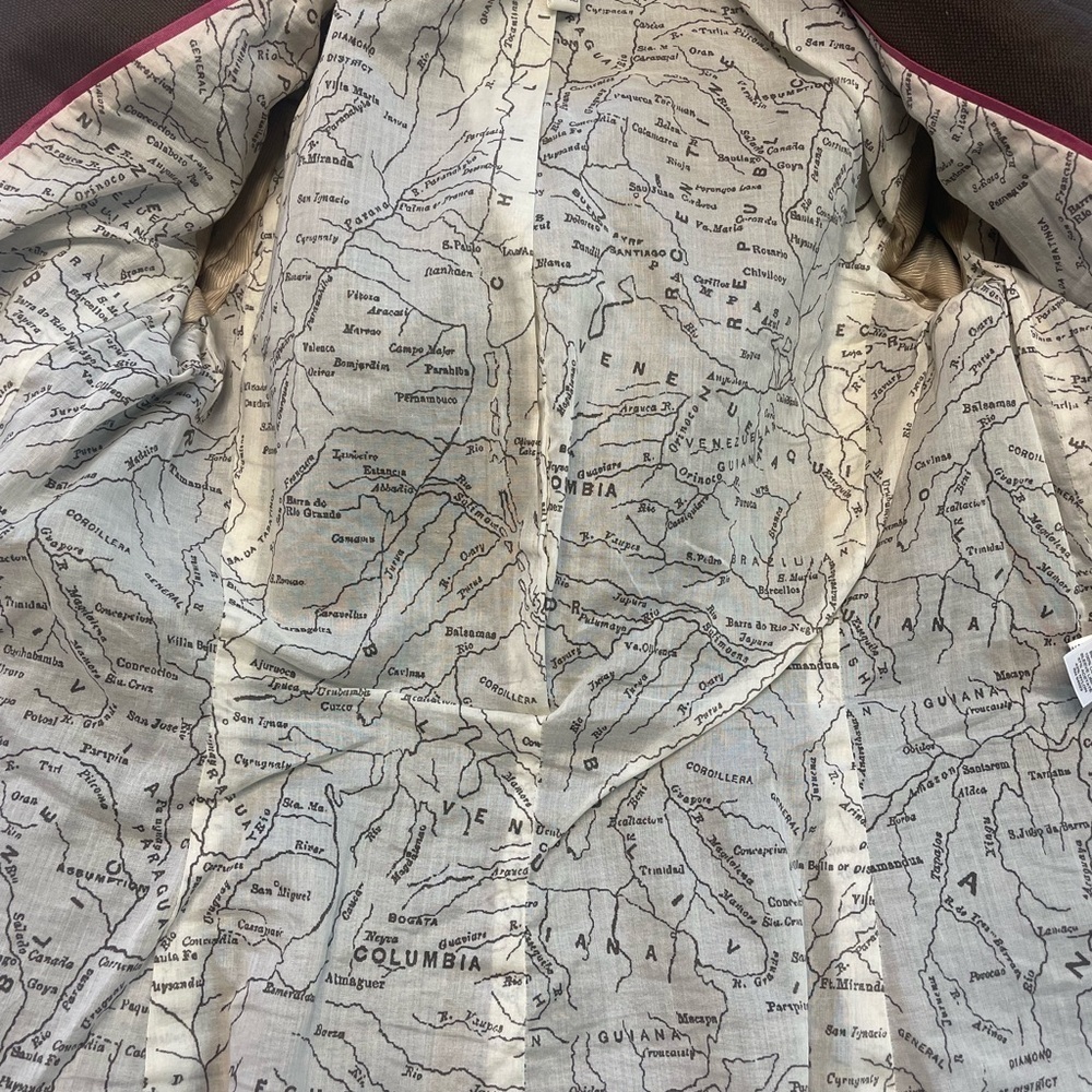 Banana Republic Summer blazer. Cotton linen blend and gorgeously detailed. Sz 2 - Picture 6 of 7